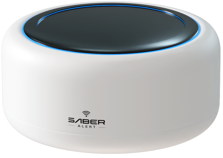 SaberAlert Device rendering